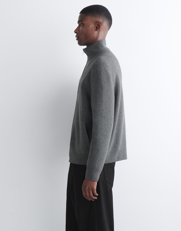 COS - Merino Wool Zip-Up Track Jacket