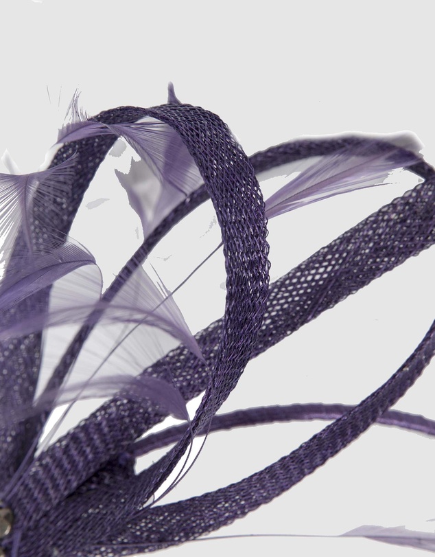 Max Alexander - Purple Loops Racing Fascinator