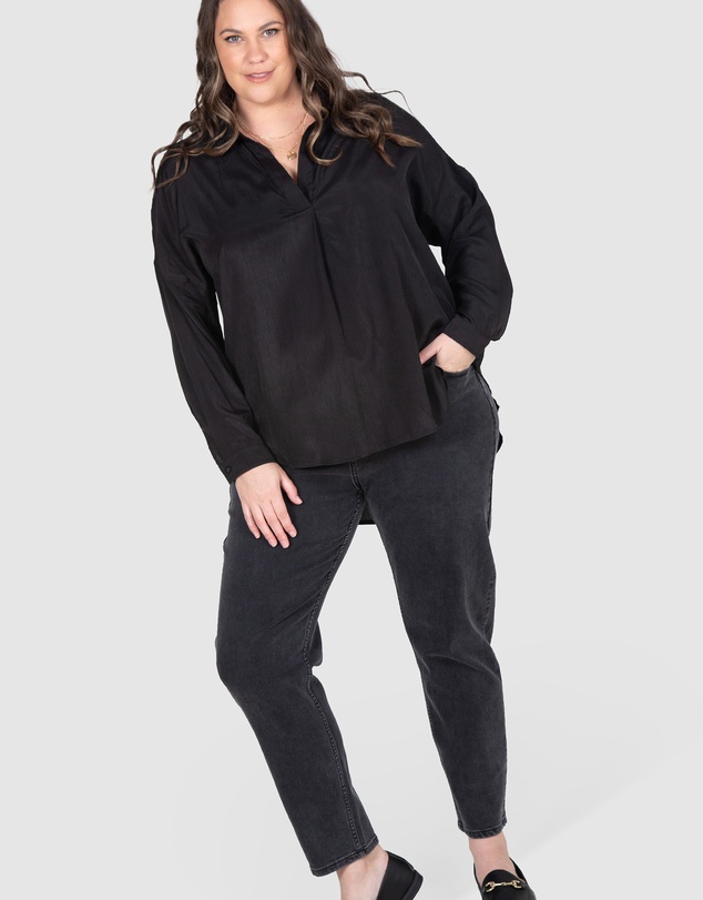 Love Your Wardrobe - Iris Soft Placket Shirt