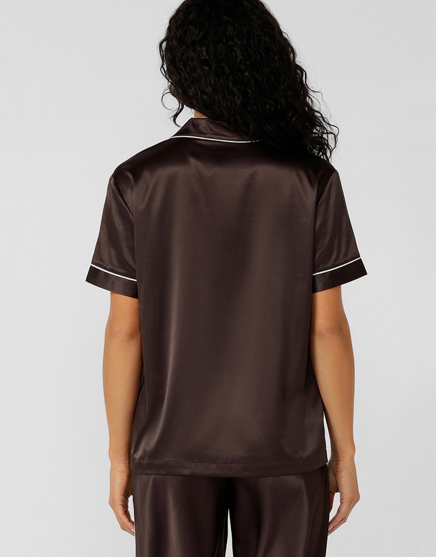 Lorna Jane - Sweet Dreams Satin Short Sleeve Shirt