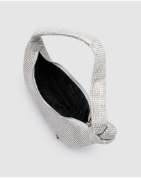 Olga Berg - JESSICA Crystal Mesh Bag