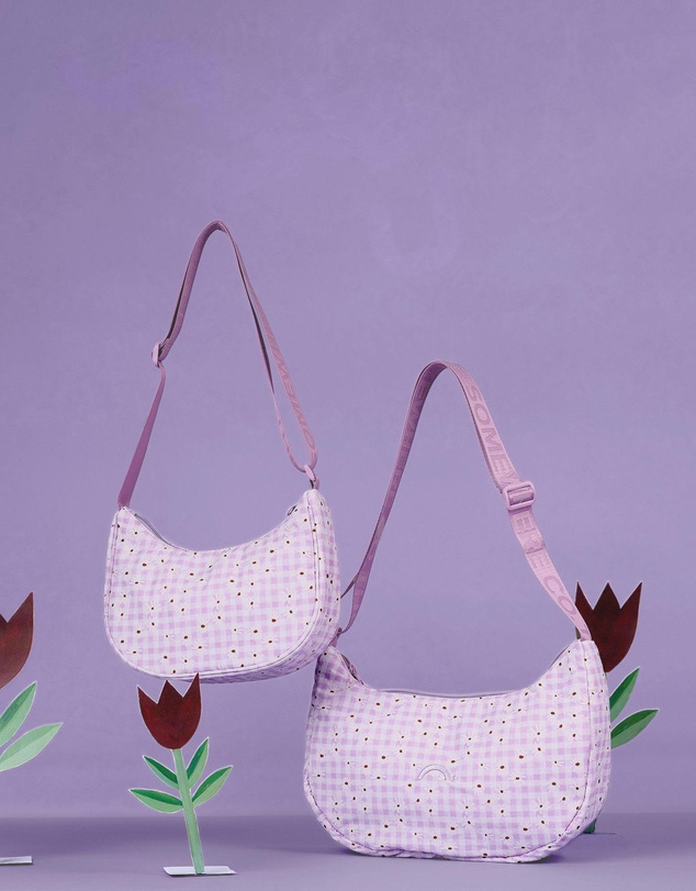 The Somewhere Co - Daisy Fields Medium Crescent Bag