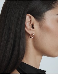 MIMCO - Bejewel Mini Hoop Earrings