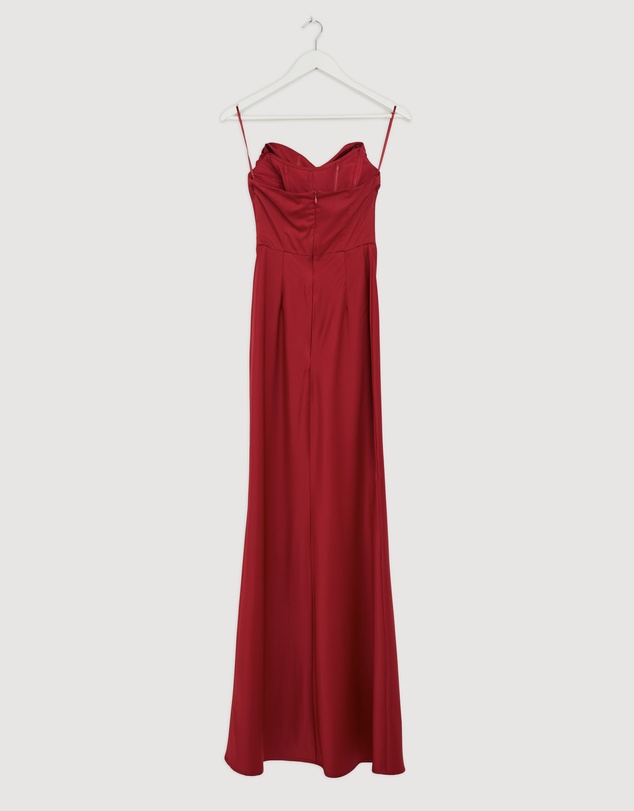 Revibe - Repaired CHANCERY Jada Strapless Corset Maxi Dress - AU 6