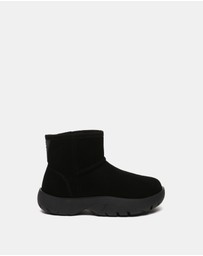 EVERAU - Australian Shepherd Ugg Salma Mini Cow Suede Upper UGG Boots