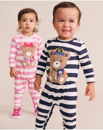 Huxbaby - Varsity Hux Romper - Babies
