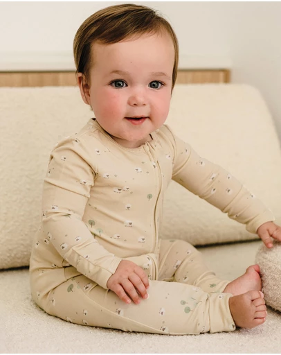 Kynd Baby - Day Or Night Onesie in Sheep
