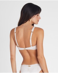 Aqua Blu Australia - Serpentine Linda Bikini Top