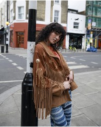 THE TALES - Portobello Road Fringed Suede Jacket