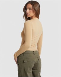 GUESS Jeans - GUESS JEANS Long Sleeve Bodysuit