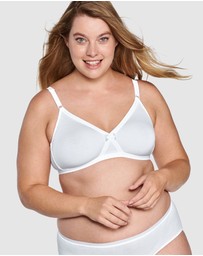 Naturana - Pure Cotton Wirefree Firm Support Bra