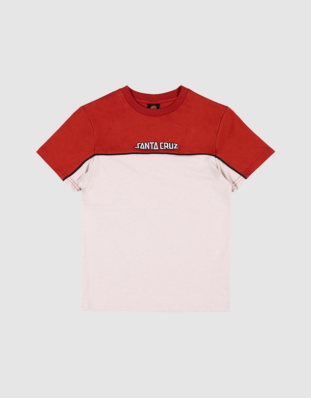 Santa Cruz - Fisheye Strip Front Short Sleeve Tee - Teens