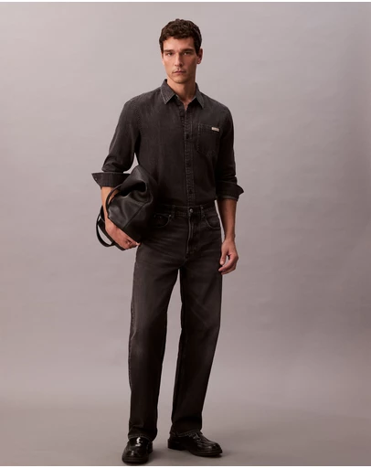 Calvin Klein Jeans - Classic Denim Button-Down Shirt