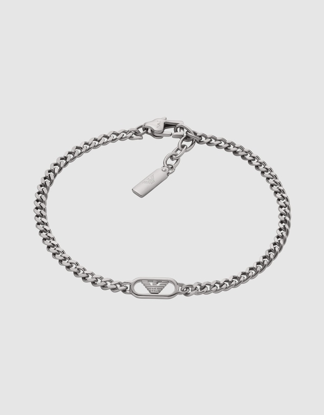 Emporio Armani - Emporio Armani Silver-Tone Bracelet