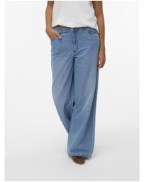 Vero Moda - Remy Mid Rise Wide Jeans