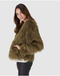 Everly Collective - Marmont Faux Fur Jacket