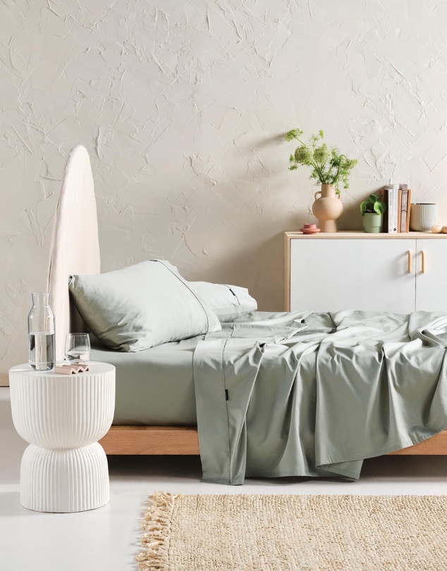 Linen House - Augusta 500THC Cotton Sateen Sheet Set