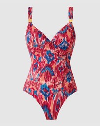 Miraclesuit Swimwear  - Ikat Dorado Siren Underwired Crossover Shaping Swimsuit