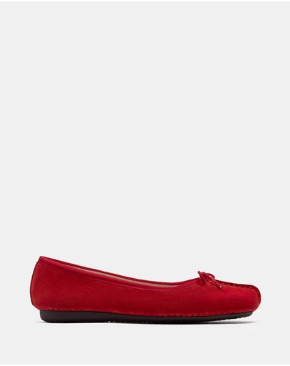 Clarks - Freckle Ice Red