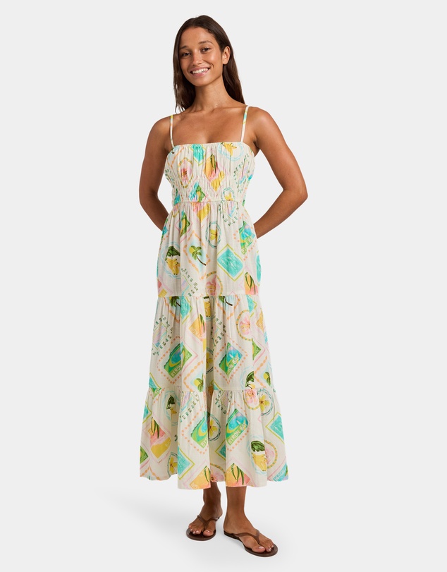 Roxy - Womens Postcards Maxi Dress