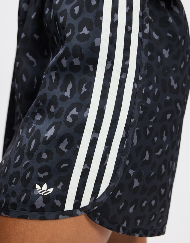 adidas Originals - Leopard Satin Shorts