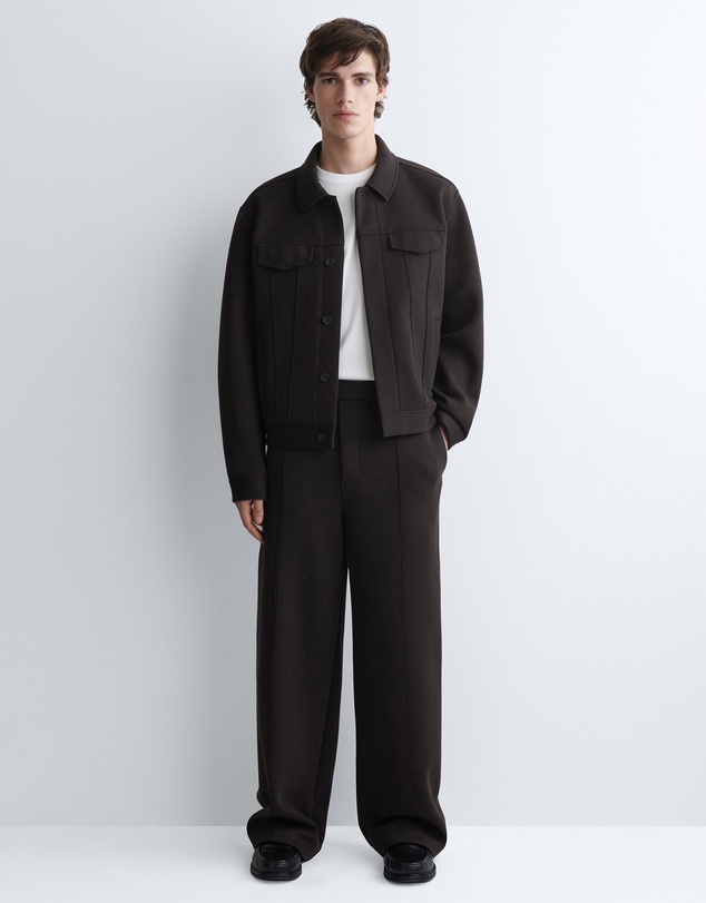 COS - Scuba Relaxed-Fit Straight-Leg Trousers