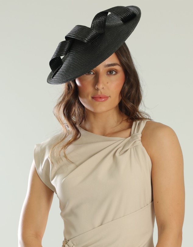Morgan & Taylor - Trisha Fascinator in Black