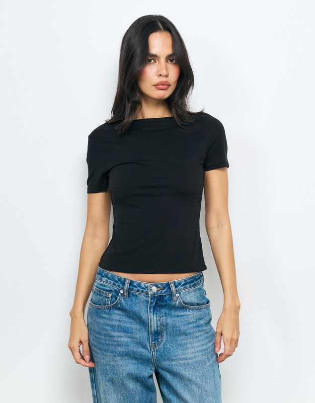 AERE - Jamie Cupro T-Shirt