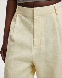 Cotton On - Luxe Linen Bermuda Shorts