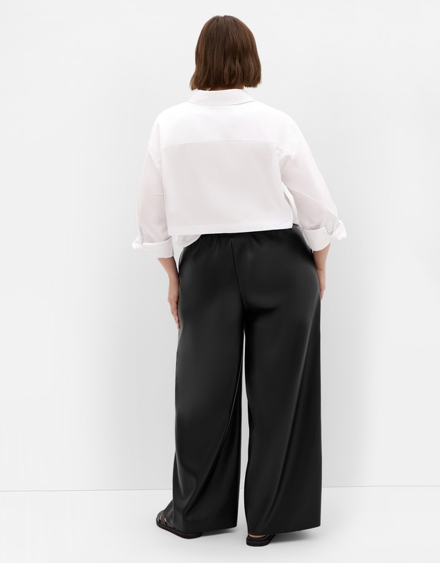 City Chic - Paxton Faux Leather Pant
