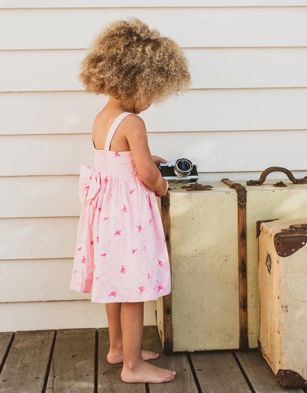 Fox & Finch - Summer Vacay Embroidered Dress - Babies