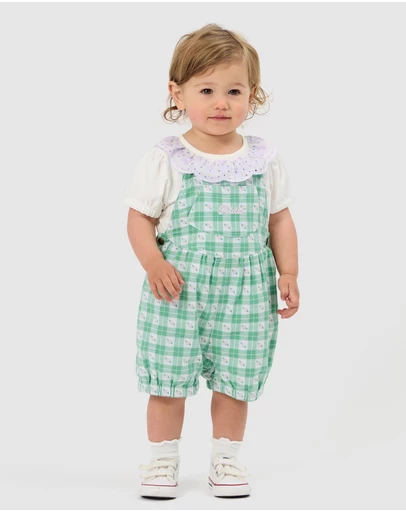 Goldie + Ace - Jersey Laura Short Sleeve Blouse - ICONIC EXCLUSIVE - Babies-Kids