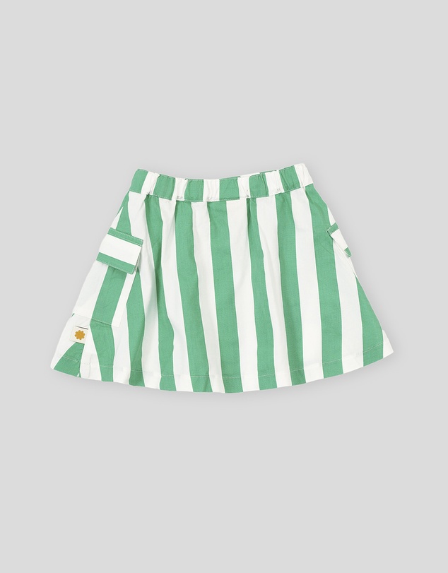 Goldie + Ace - Happy Stripe Pocket Skirt - Babies-Kids