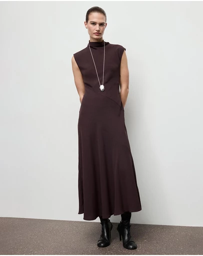 M.N.G - A-Line Turtleneck Dress