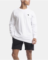 Vacancy Co - Palm Embroidery Long Sleeve Tee