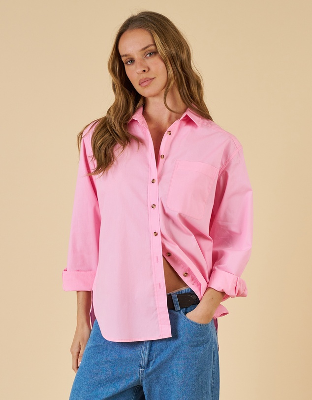 CAMIXA - Poppy Oversize Cotton Shirt