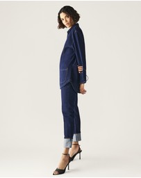 MOS The Label - Sonia Denim Tunic Top