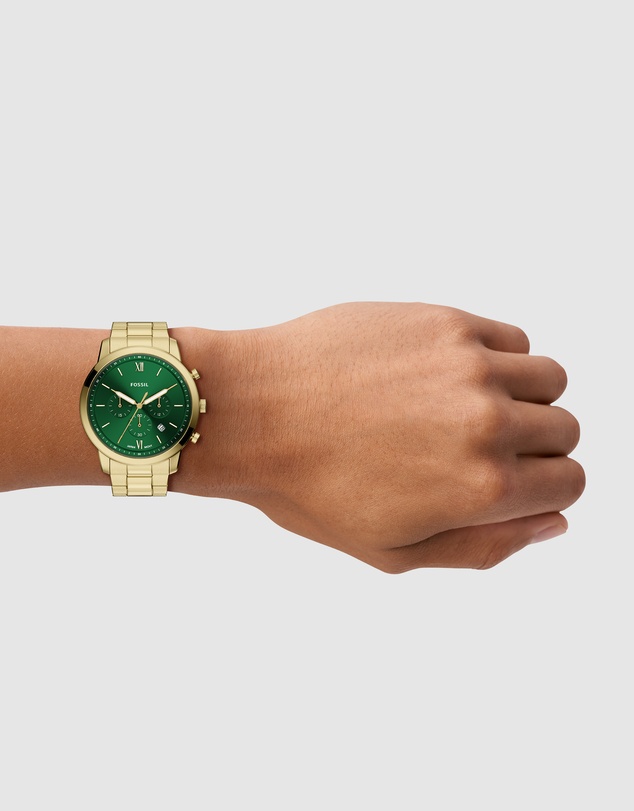 Fossil - Neutra Gold Tone Chronograph Watch