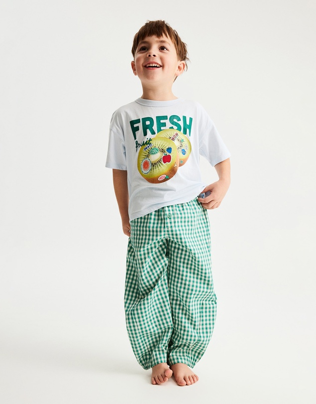 Cotton On Kids - Sleep Tee & Poplin Pant Pj Set