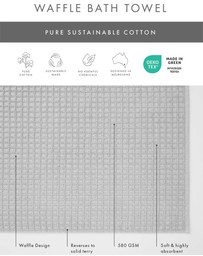 Aura Home - Waffle Bath Towel Range