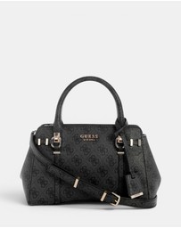 GUESS - Leona Logo Small Multi Compartment Satchel Bag