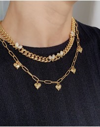 Jackie Mack - Velvet Hearts Choker