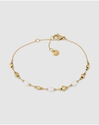 Skagen - Agnethe Pearl Gold-Tone Bracelet