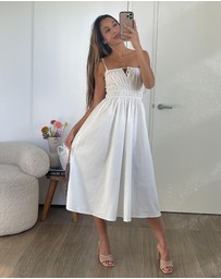 Dazie - She's A Keeper Midi Dress