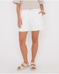 ALEXANDRA - Node Shorts White