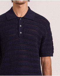 Frescobol Carioca - Vidal Cotton SS Button-Up Polo