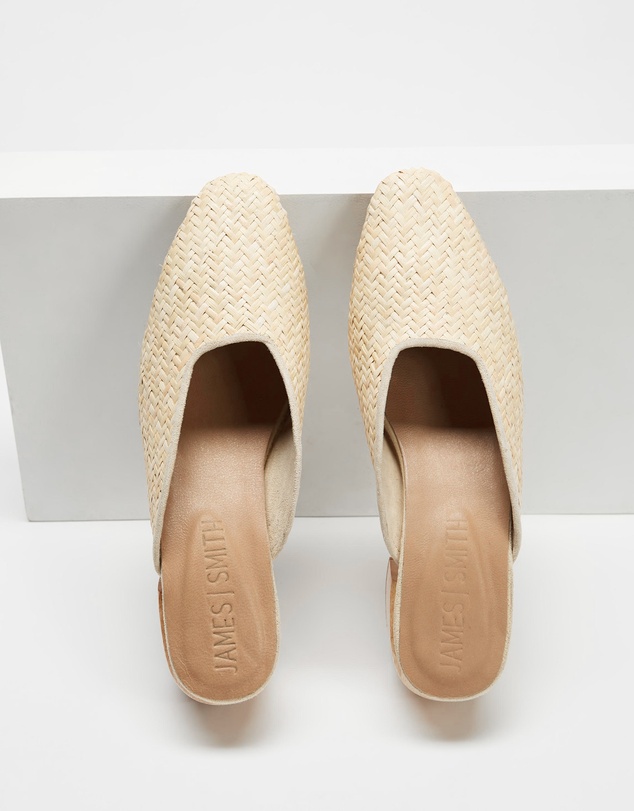 JAMES | SMITH - Cafe Society Woven Mules