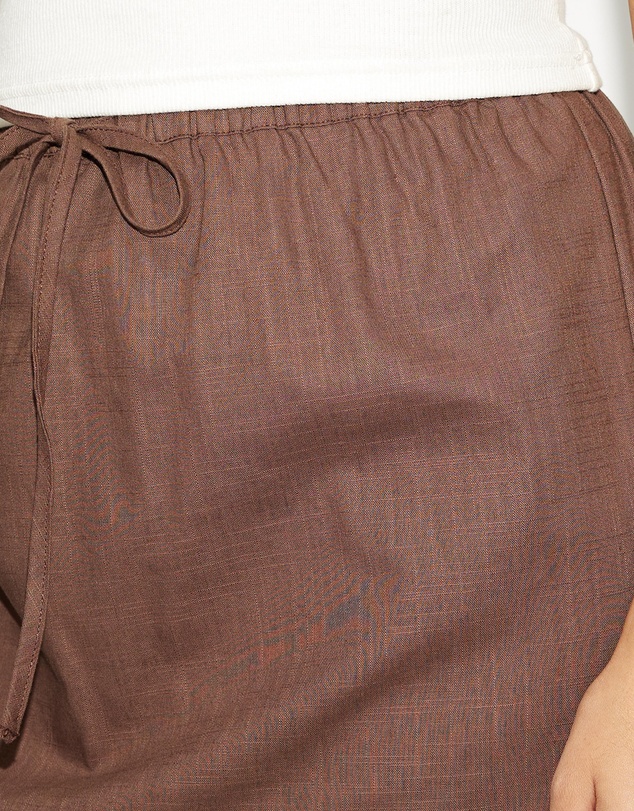 Dazie - Vine Cotton Blend Mini Skirt