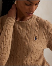 Polo Ralph Lauren - Cable Wool-Cashmere Crewneck Sweater