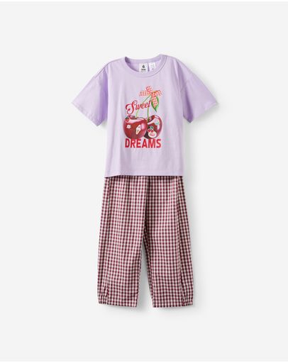 VINTAGE LILACBERRY JAM GINGHAM
